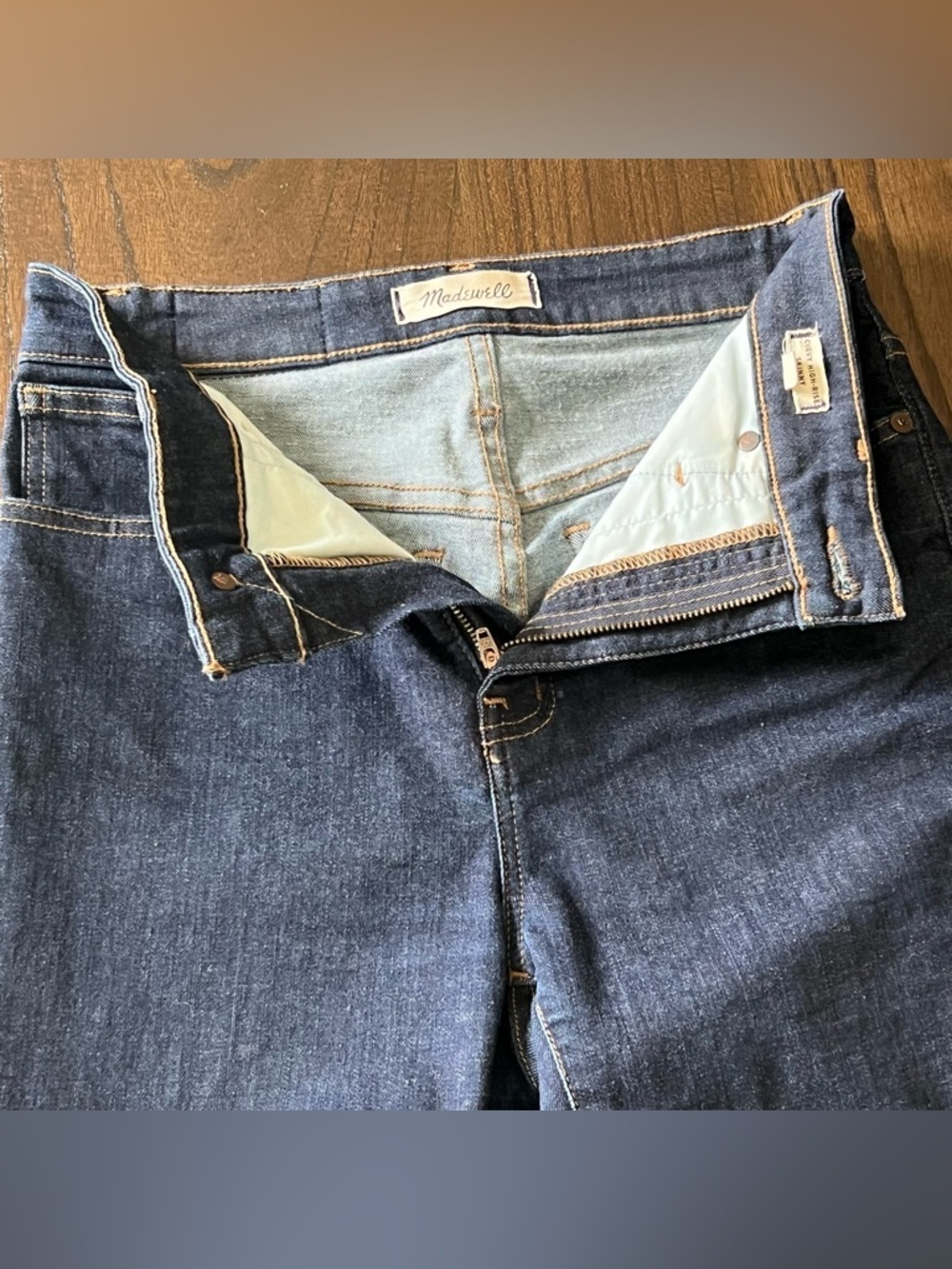Madewell Indigo Blue “Curvy High-Rise Skinny”Jeans - 27 - Picture 6 of 6